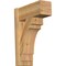 Ekena Millwork Merced Block Rough Sawn Outlooker, Western Red Cedar, 8"W x 18"D x 26"H OUT08X18X26MRC05RWR - alternate 1